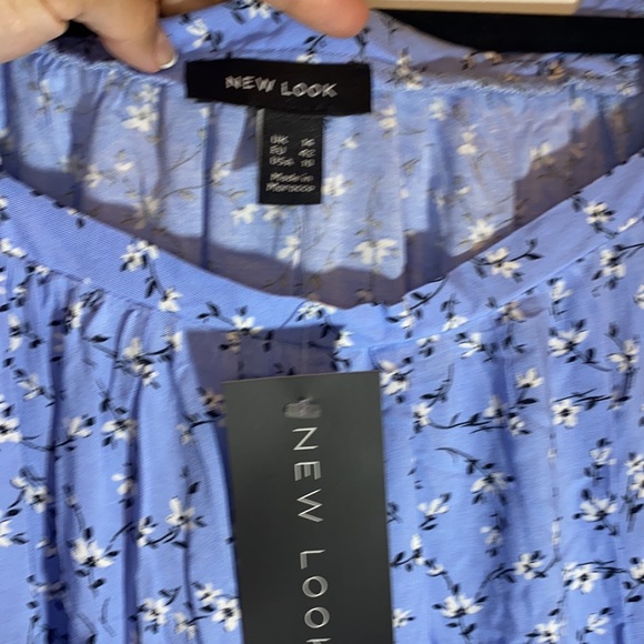 New Look Puff sleeves Floral Maxi Dress - Picture 9 of 9